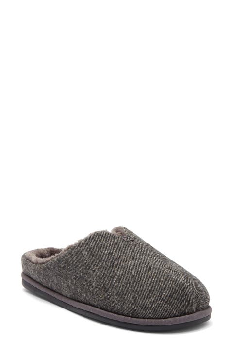 Hudson Faux Shearling Scuff Slipper