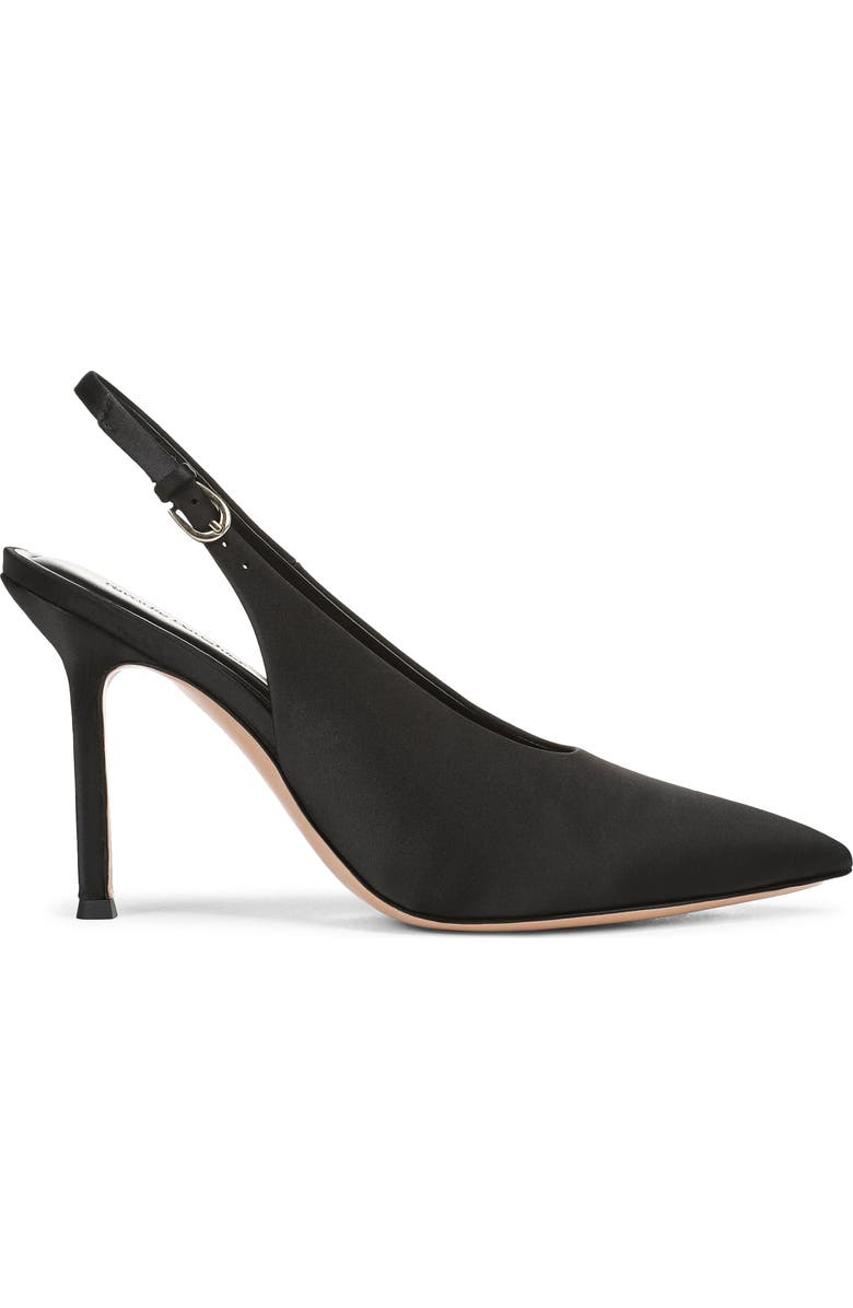 Favorite Daughter Remy Pointed Toe Slingback Sandal, Alternate, color, Black