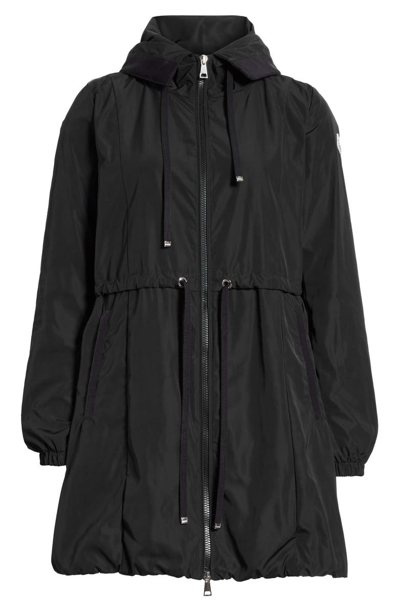 Moncler Topaz Hooded Rain Jacket, Alternate, color, 
