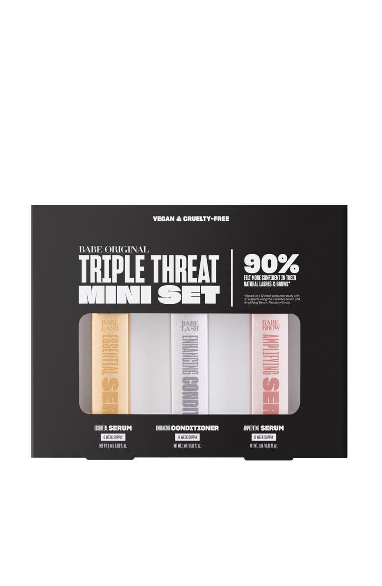 Babe Original Triple Threat Mini Kit, Main, color, NO COLOR