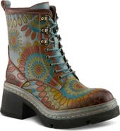 L'Artiste by Spring Step Carnivale Embossed Bootie