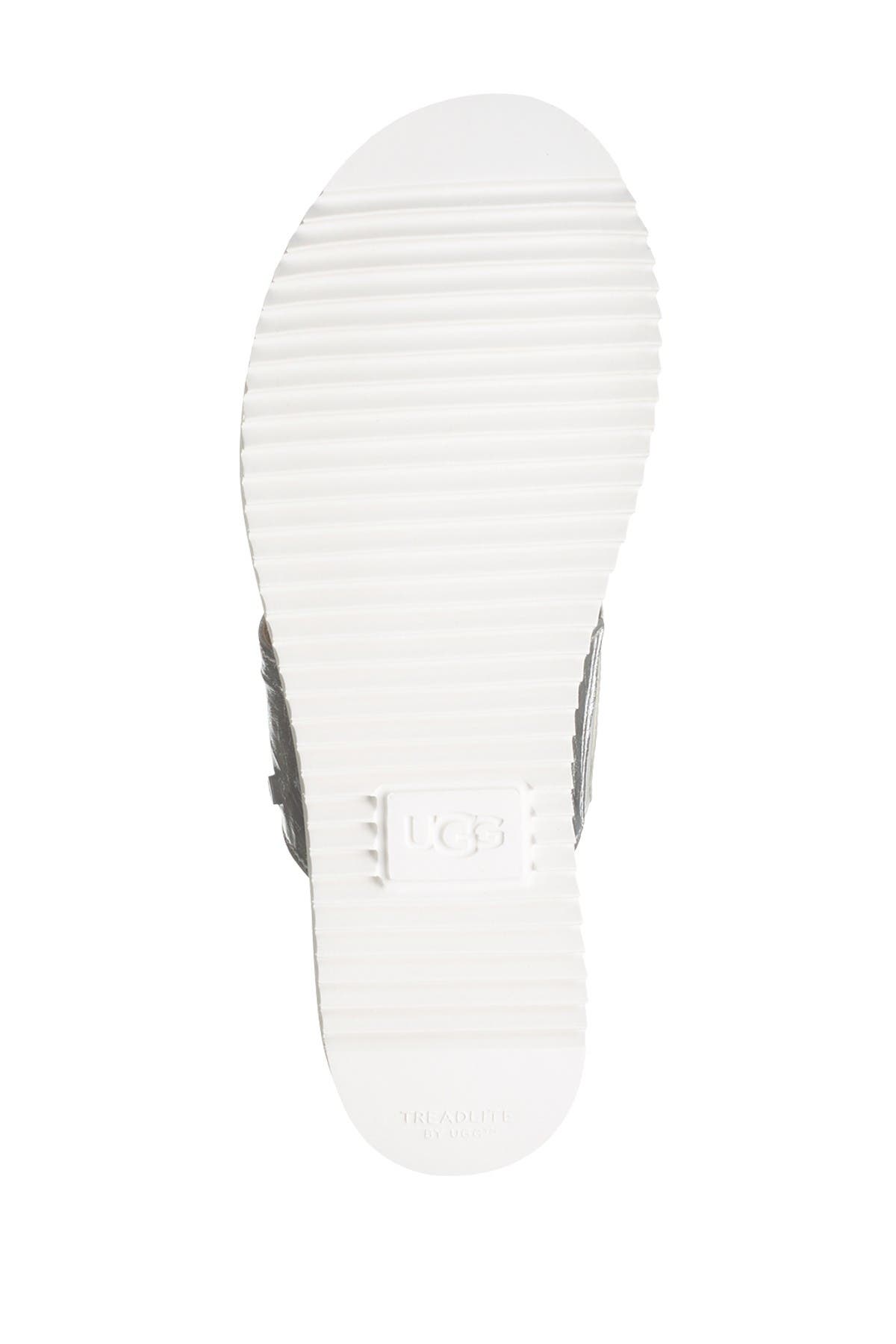 UGG<sup>®</sup> Zyle Metallic Slide Sandal, Alternate, color, 