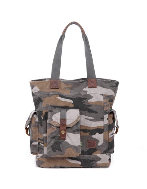 Leaf Hill Canvas Pocket Tote