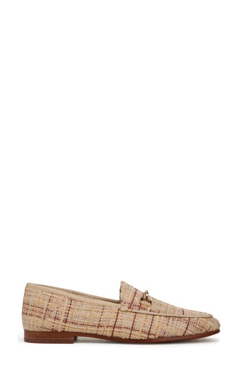 Sam Edelman Loraine Bit Loafer Pale Gold Fabric In Pale Gold