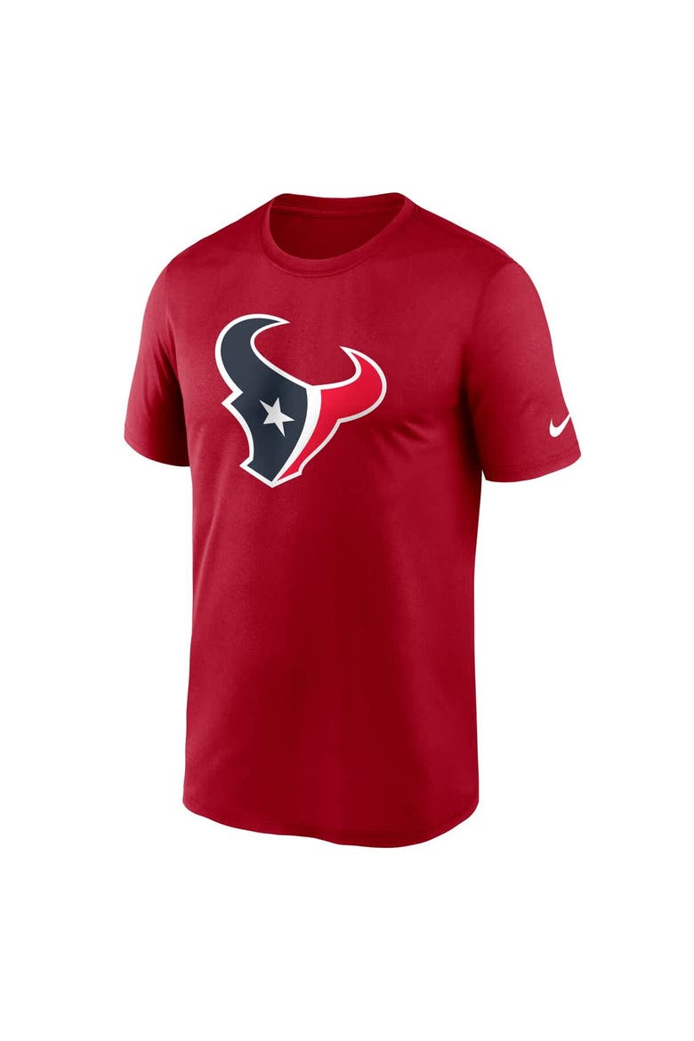 Men's Nike Red Houston Texans Primetime Legend Logo Performance T-Shirt, Alternate, color, Red