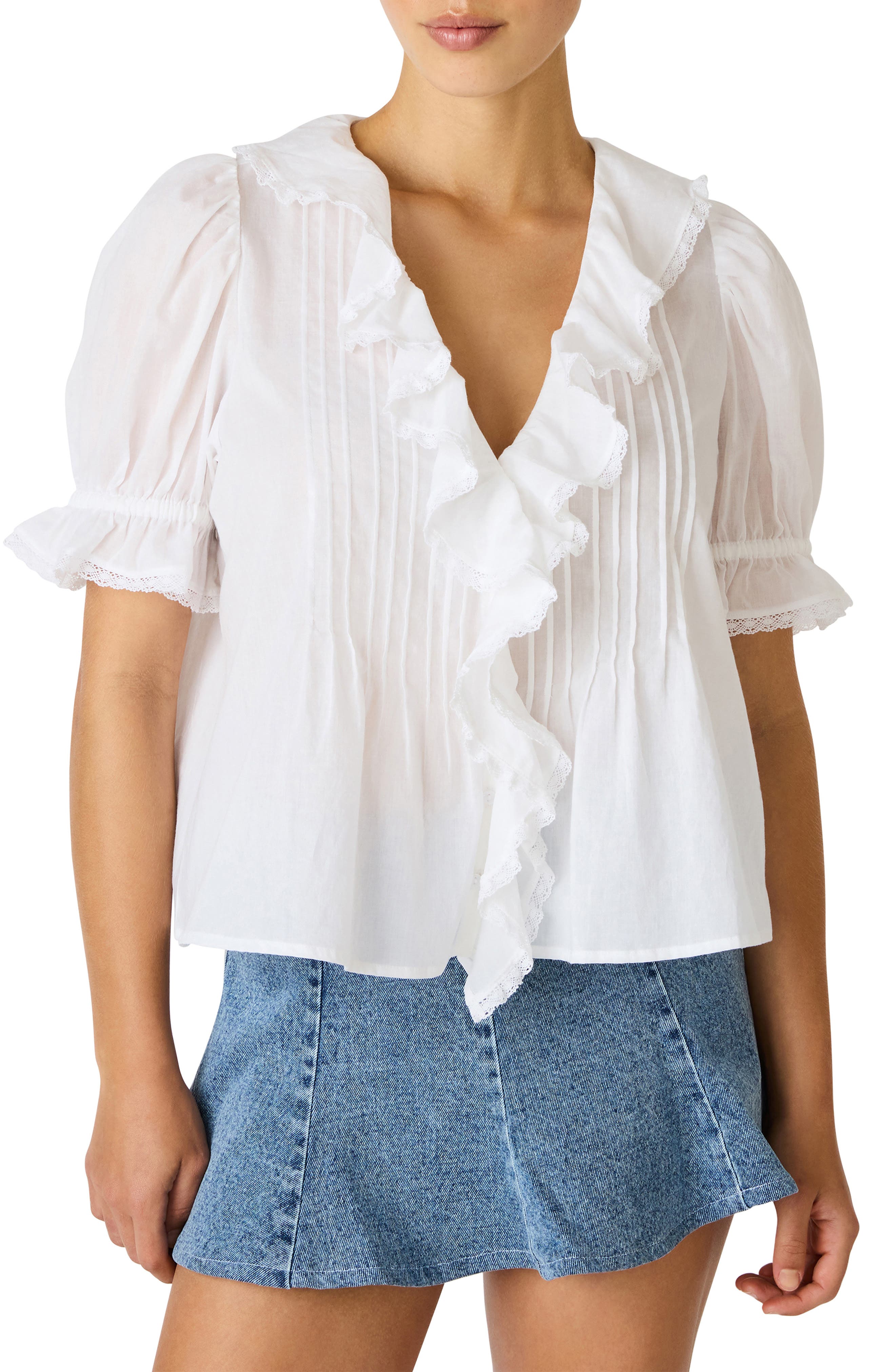 Lyric Ruffle Top