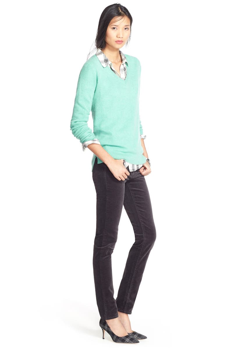 Rustic Cuff Personalized Monogram Link Bracelet, Alternate, color,