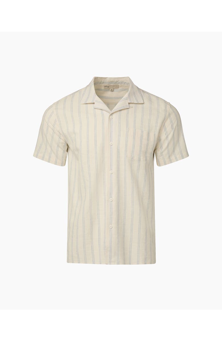 Onia Vacation Shirt, Alternate, color, White/Lt Blue