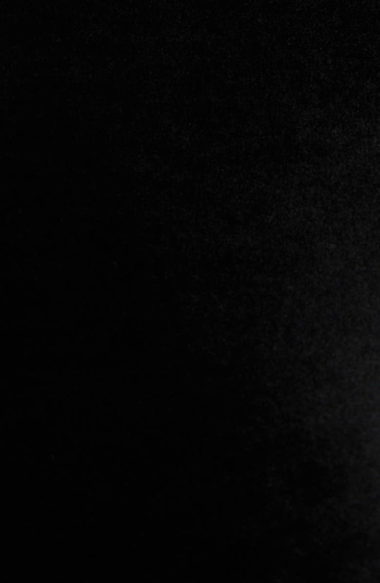 TOM FORD Signature Velour Crop Leggings, Alternate, color, Lb999 Black