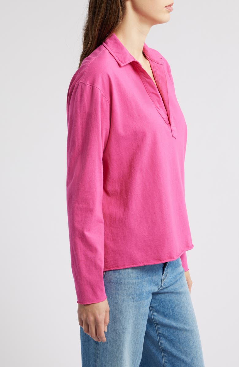 Frank & Eileen Patrick Popover Henley, Alternate, color, Rose