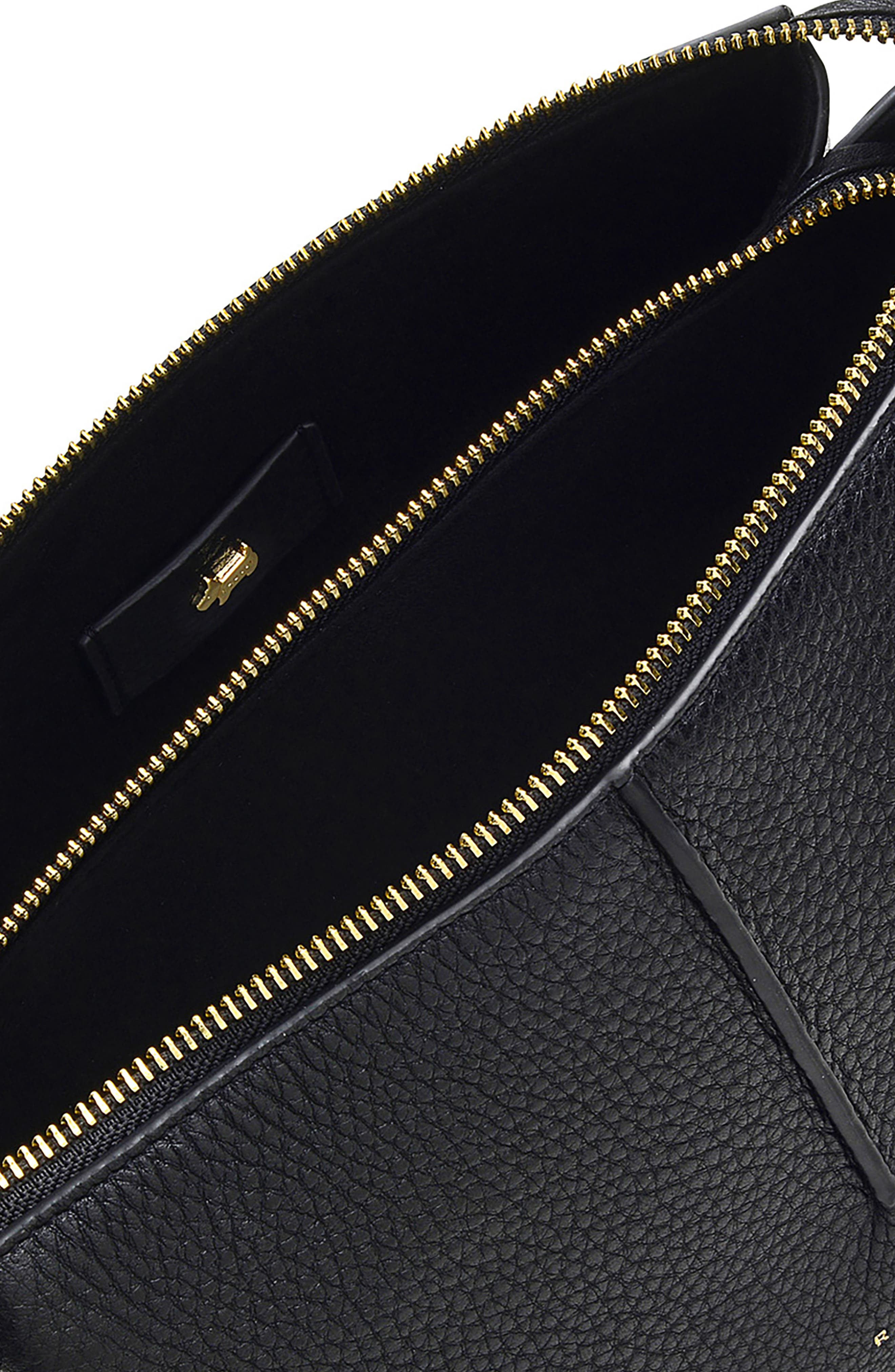 Radley Small Hillgate Place Zip Chain Crossbody Bag, Alternate, color, Black