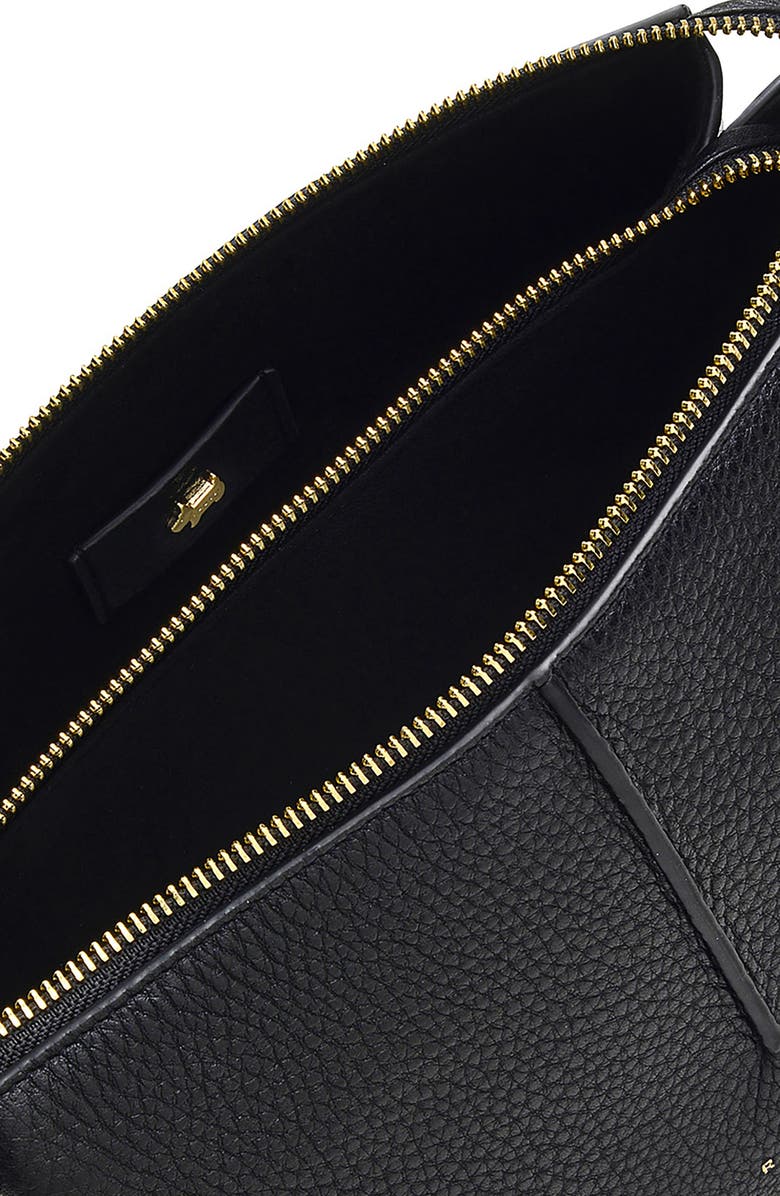 Radley Small Hillgate Place Zip Chain Crossbody Bag, Alternate, color, Black