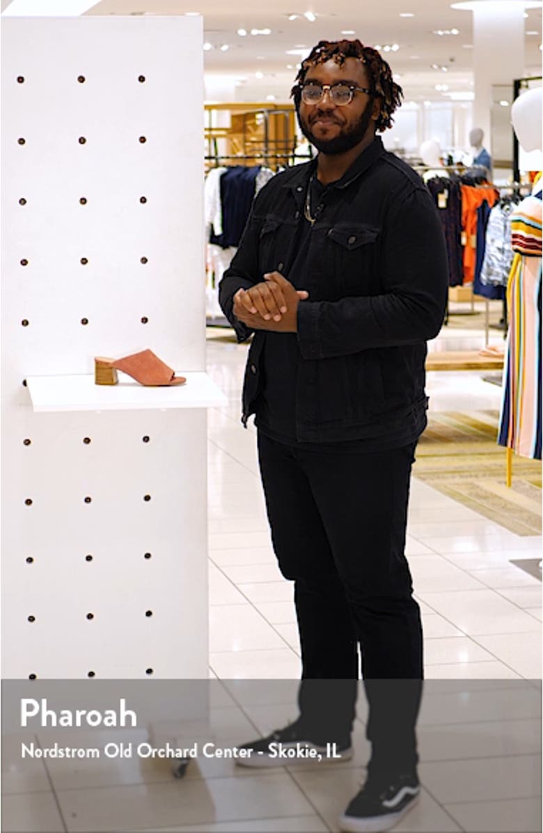 Faye Asymmetrical Slide Sandal, sales video thumbnail