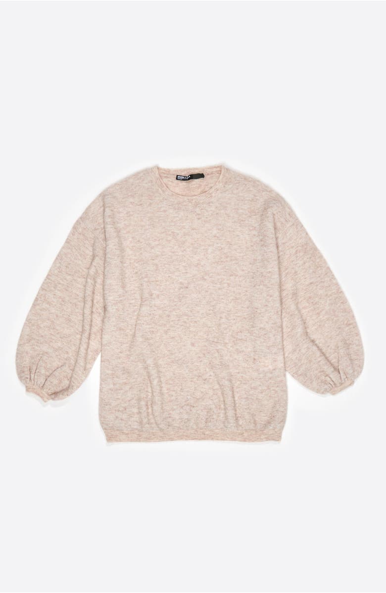 Bimba y Lola Long Mohair Sweater, Alternate, color, Sand