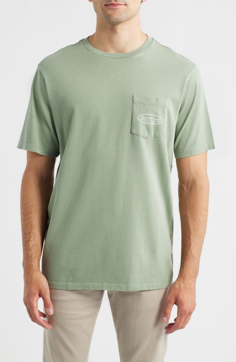 Outlined Surf Logo Short Sleeve Graphic T-Shirt