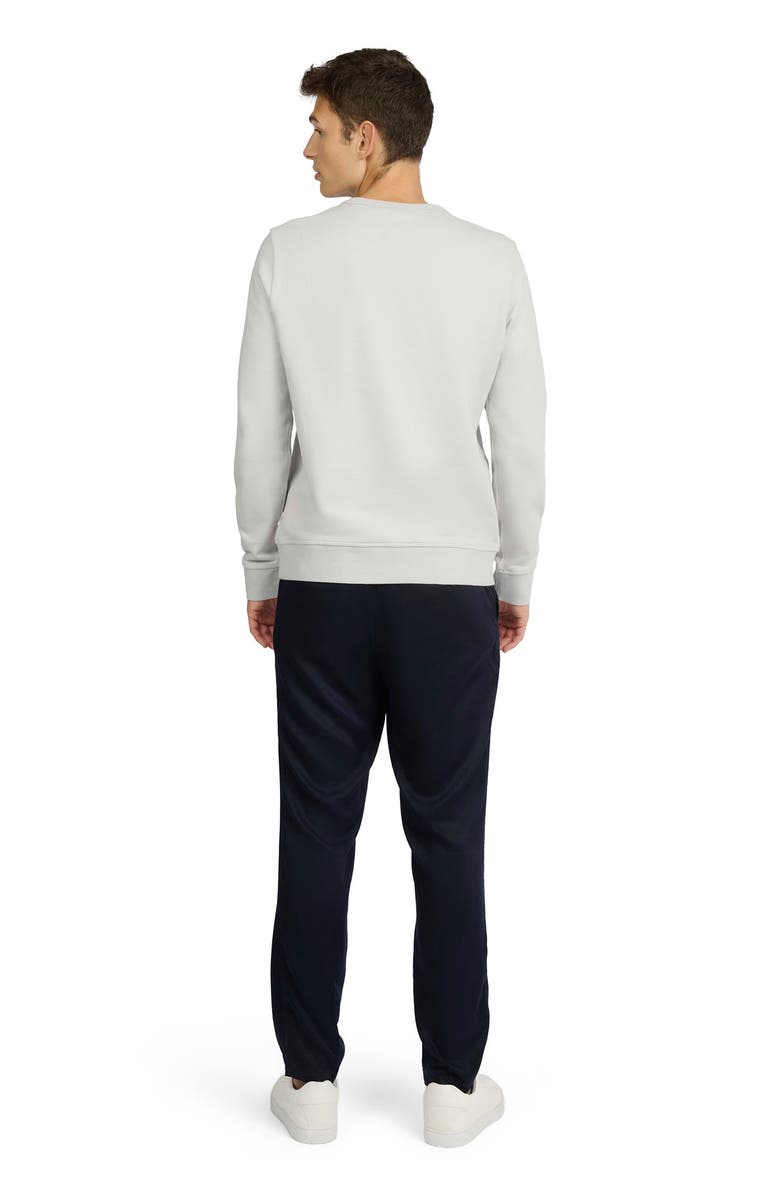 Onia Terry Crewneck Sweater, Alternate, color, Lunar Grey