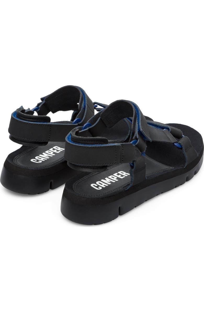Camper Oruga Sandal, Alternate, color, Black