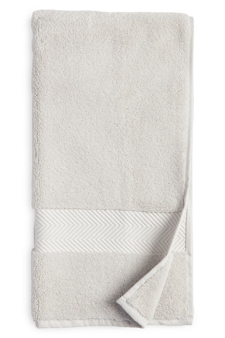 Hydrocotton Hand Towel, Main, color, GREY VAPOR