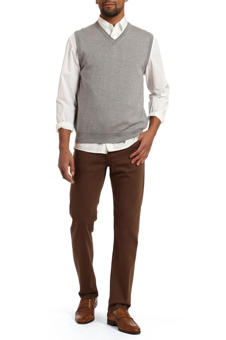 Courage Comfort Straight Leg Pants, Alternate, color, CHOCOLATE COMFORT