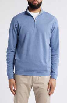 Crown Comfort Crewneck Piqué Quarter Zip