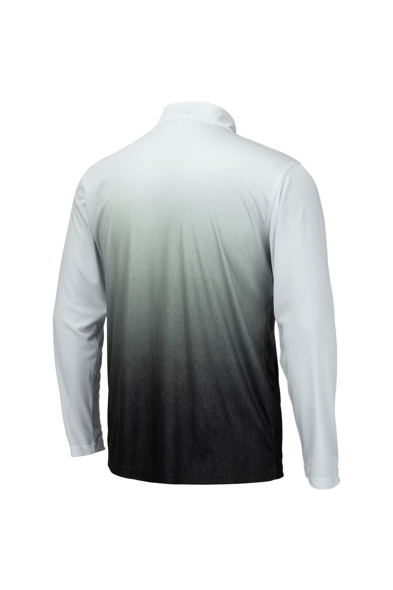 Men's Colosseum Gray Washington State Cougars Magic Team Logo Quarter-Zip Jacket, Alternate, color, Gray