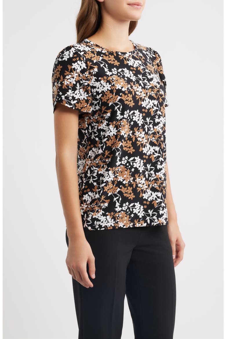 Tulip Sleeve Top, Alternate, color, ANNE BLACK MULTI
