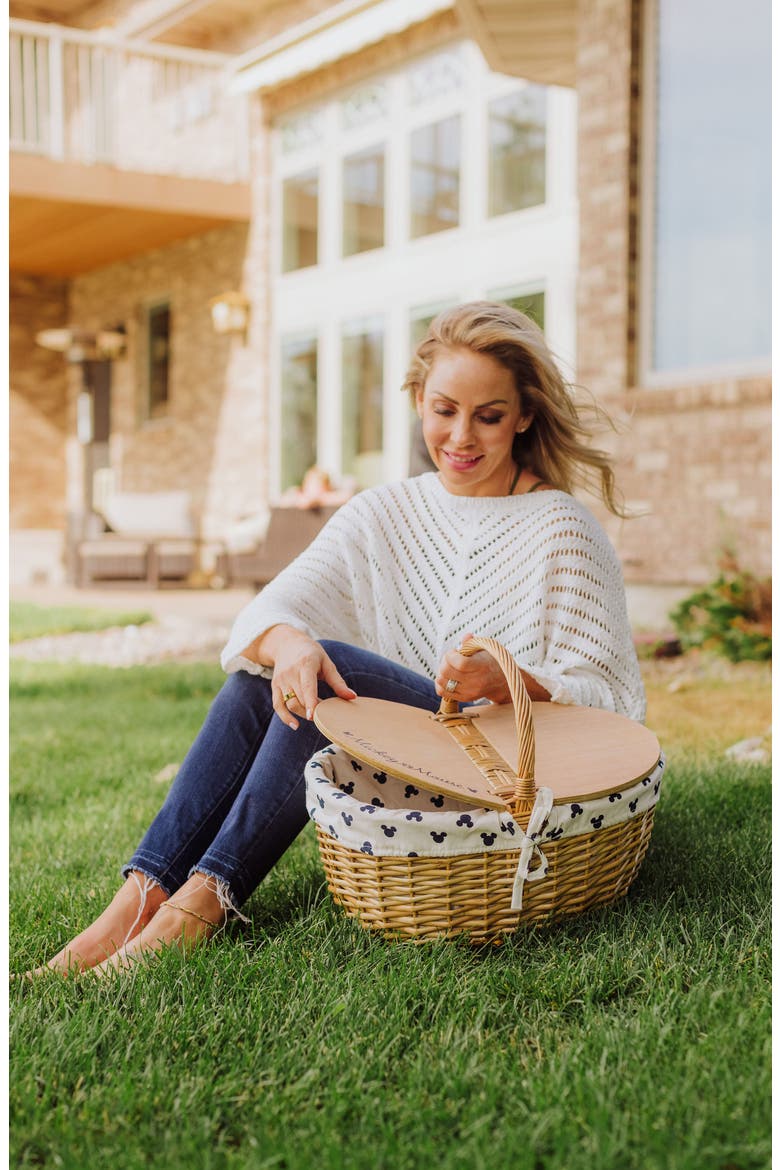 Mickey Country Basket, Alternate, color, BEIGE
