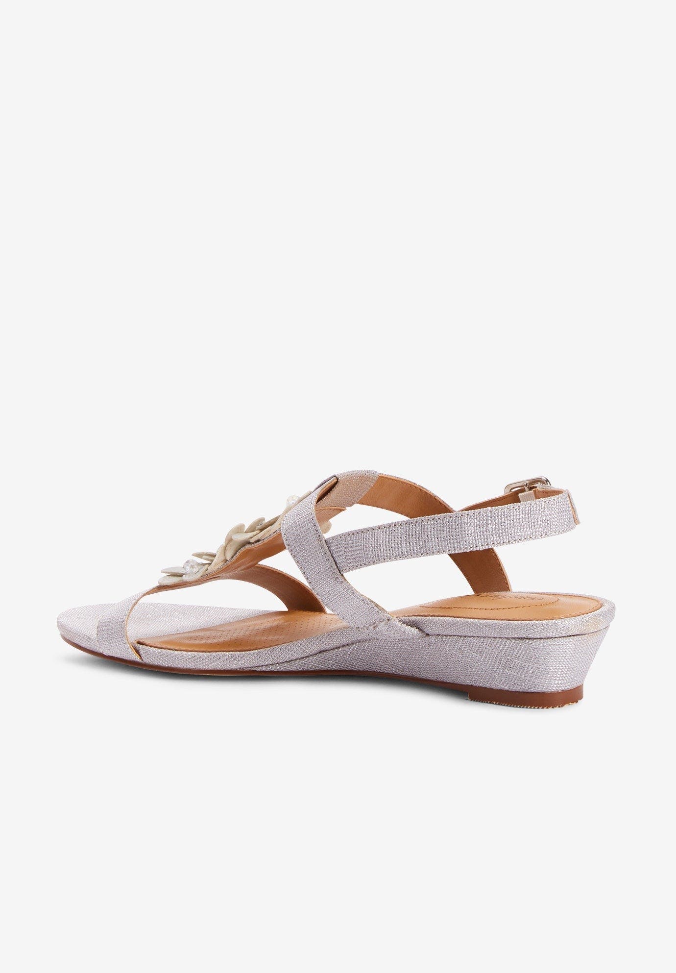 The Carina Slingback, Alternate, color, SILVER