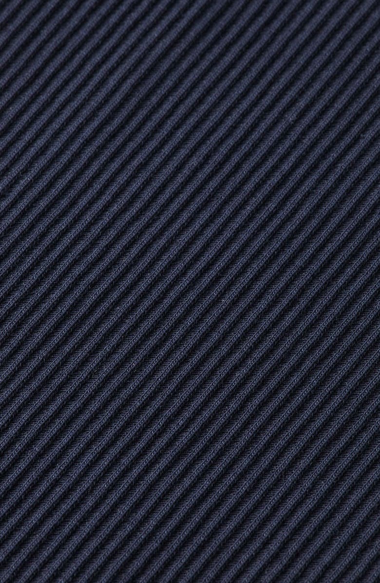 Scotch & Soda Kids' Cotton Rib Mock Neck Top, Alternate, color, Sky Captain