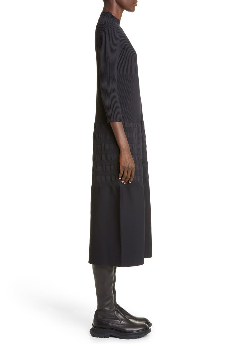 Eolion Dress 1 A-Line Sweater Dress, Alternate, color, BLACK