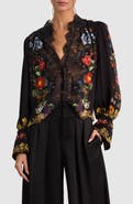 ALICE + OLIVIA Marion Lace Top