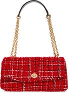 MANGO Tweed Convertible Crossbody Bag
