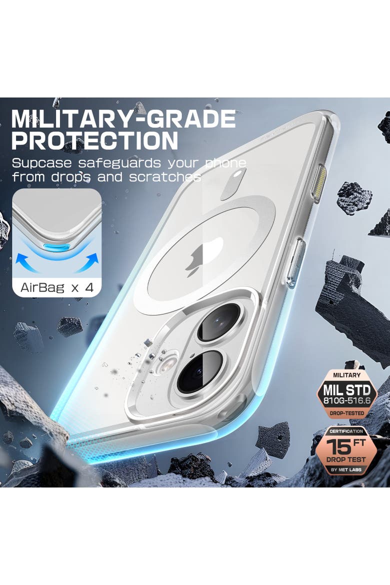 iPhone 16 6.1 inch Unicorn Beetle MAG Slim Clear MagSafe Camera Control Button Case, Alternate, color, Clear