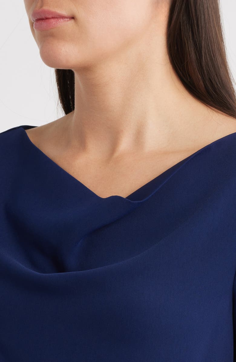 Sam Edelman Long Sleeve Minidress, Alternate, color, Navy