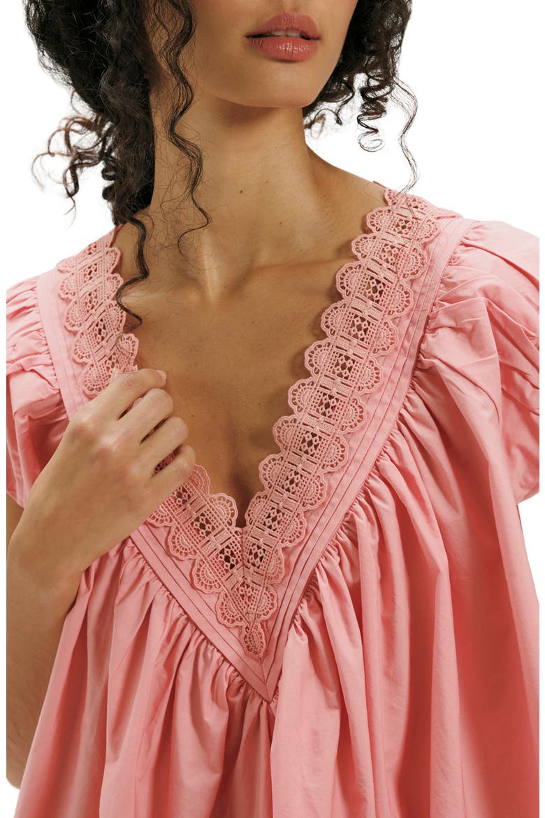 Sundazed Minidress, Alternate, color, LYCHEE BLUSH