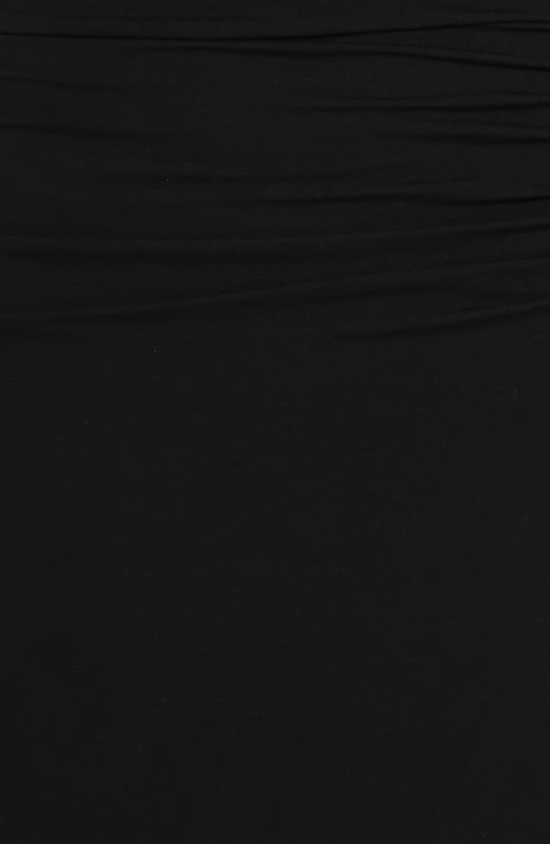 Petal & Pup Warren Long Sleeve Maxi Dress, Alternate, color, Black