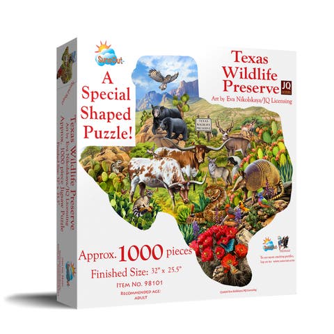 Texas Wildlife Preserve 1000  Special Shape