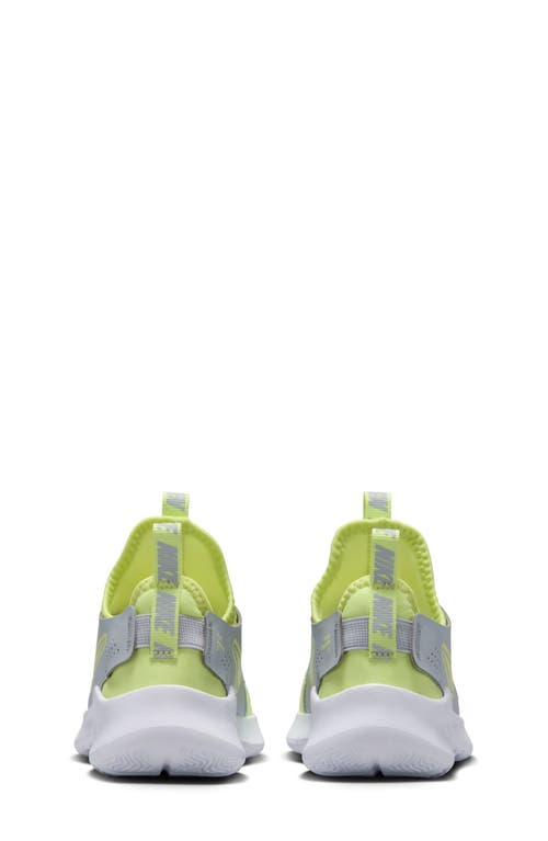 Nike Flex Runner 3 Slip-on Shoe In Summit White/lemon Twist