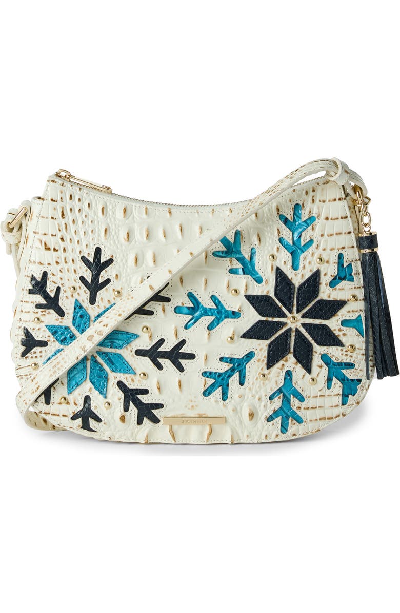 Brahmin Shayna Leather Crossbody Bag, Main, color,