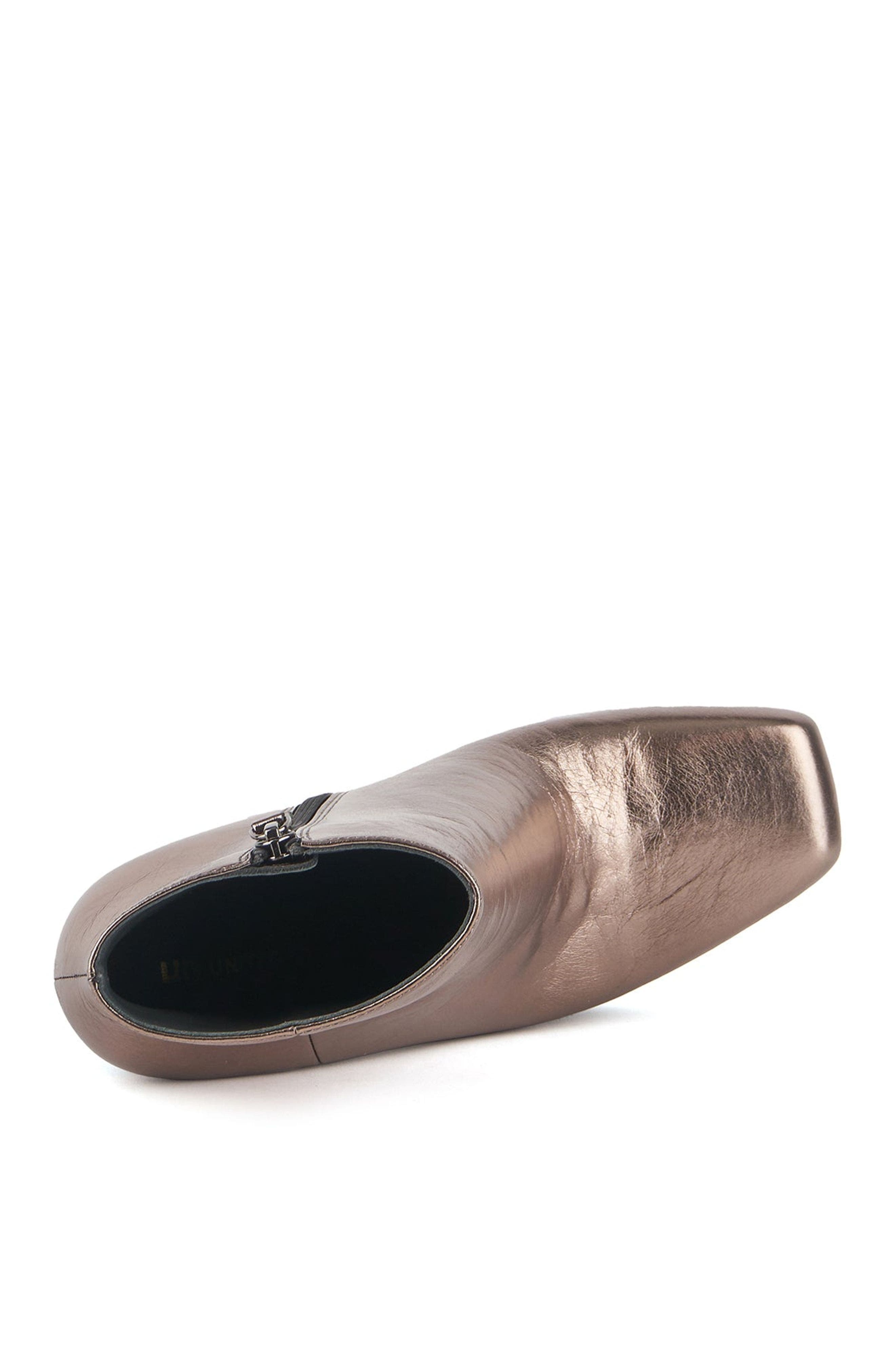 United Nude Glam Square Boot, Alternate, color, Gun Metal