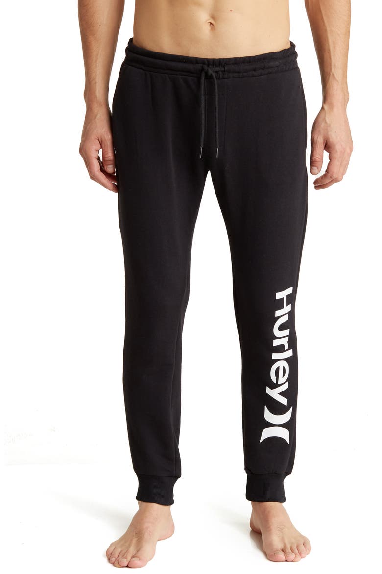 One and Only Logo Lounge Pants, Main, color, BLACK