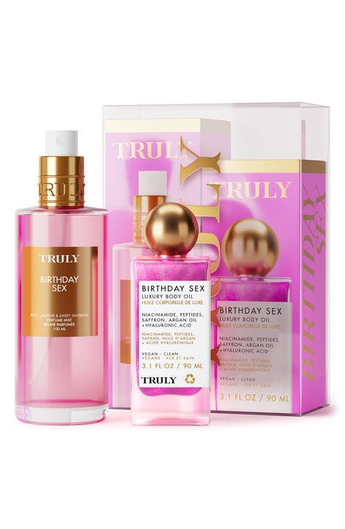 Truly Beauty Birthday Sex Set $72 Value In Multi