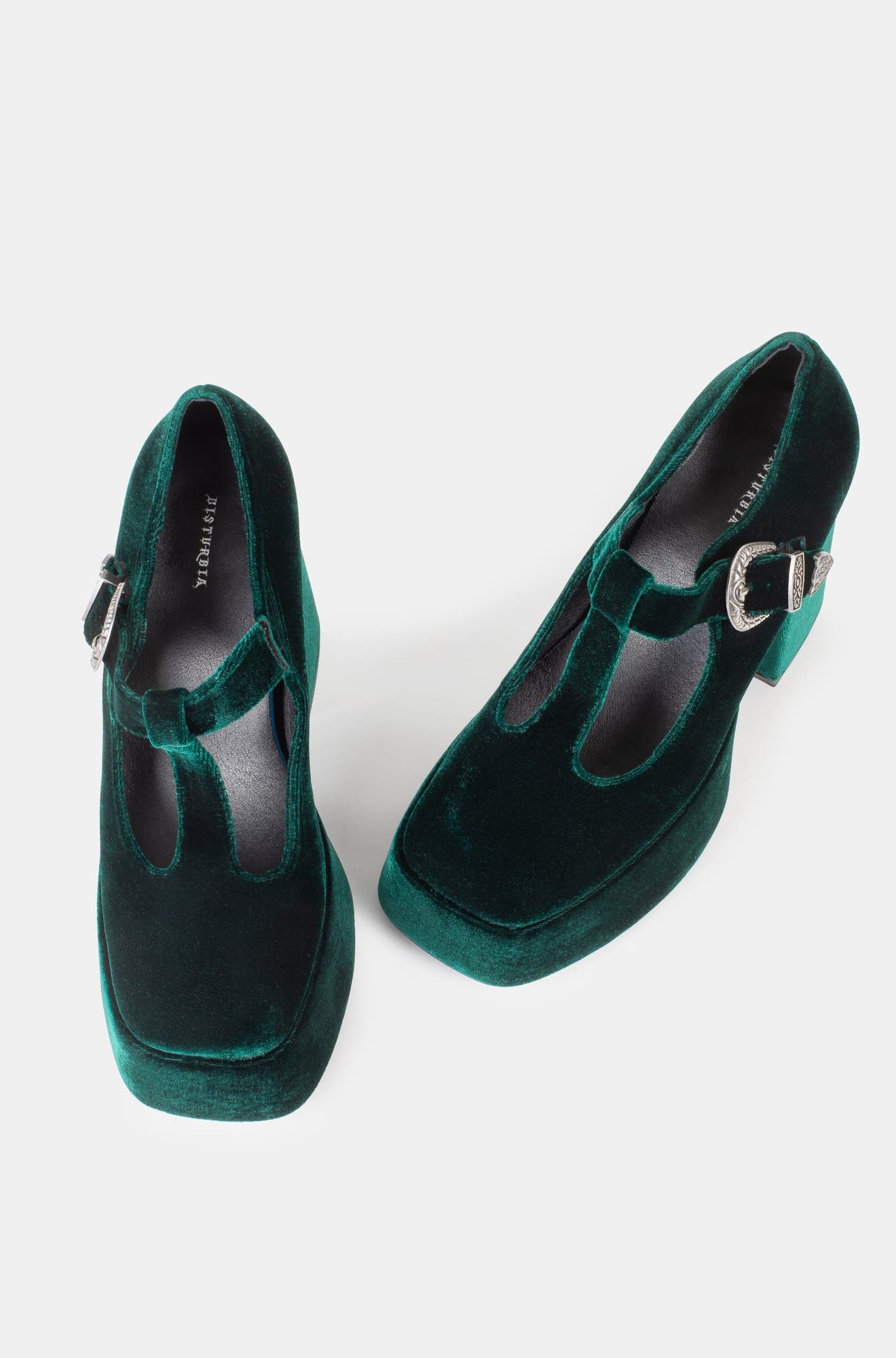 Platform Block Heel, Alternate, color, Green