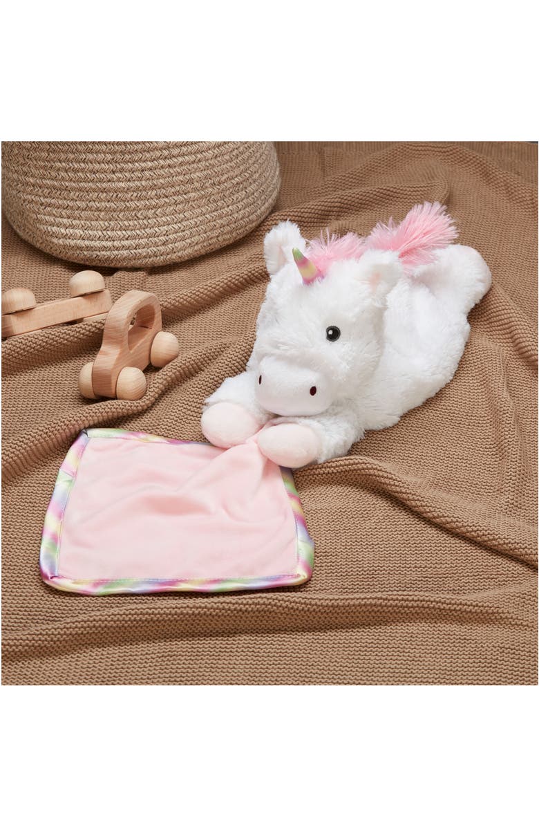 Warmies Unicorn Blanket Plush Toy, Alternate, color, Light Pastel Pink