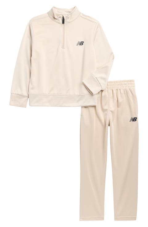 Kids' Half Zip Fleece Sweatshirt & Pants Set (Little Kid)