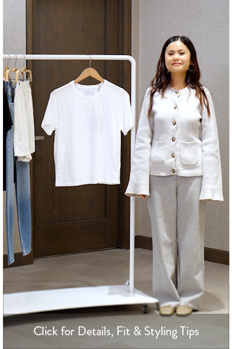 Sunwashed Essential Cotton T-Shirt video