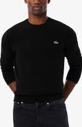 Lacoste Classic Fit Cashmere Crewneck Sweater
