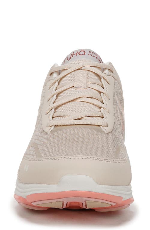 Ryka Women's Devotion Plus 5 Walking Sneakers In Tapioca Beige