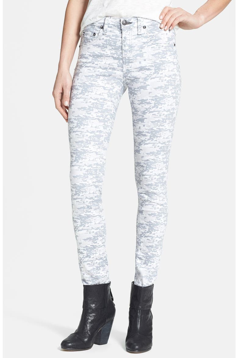 'The Skinny' Jeans (Nordstrom Exclusive), Main, color, CHAR BLUE