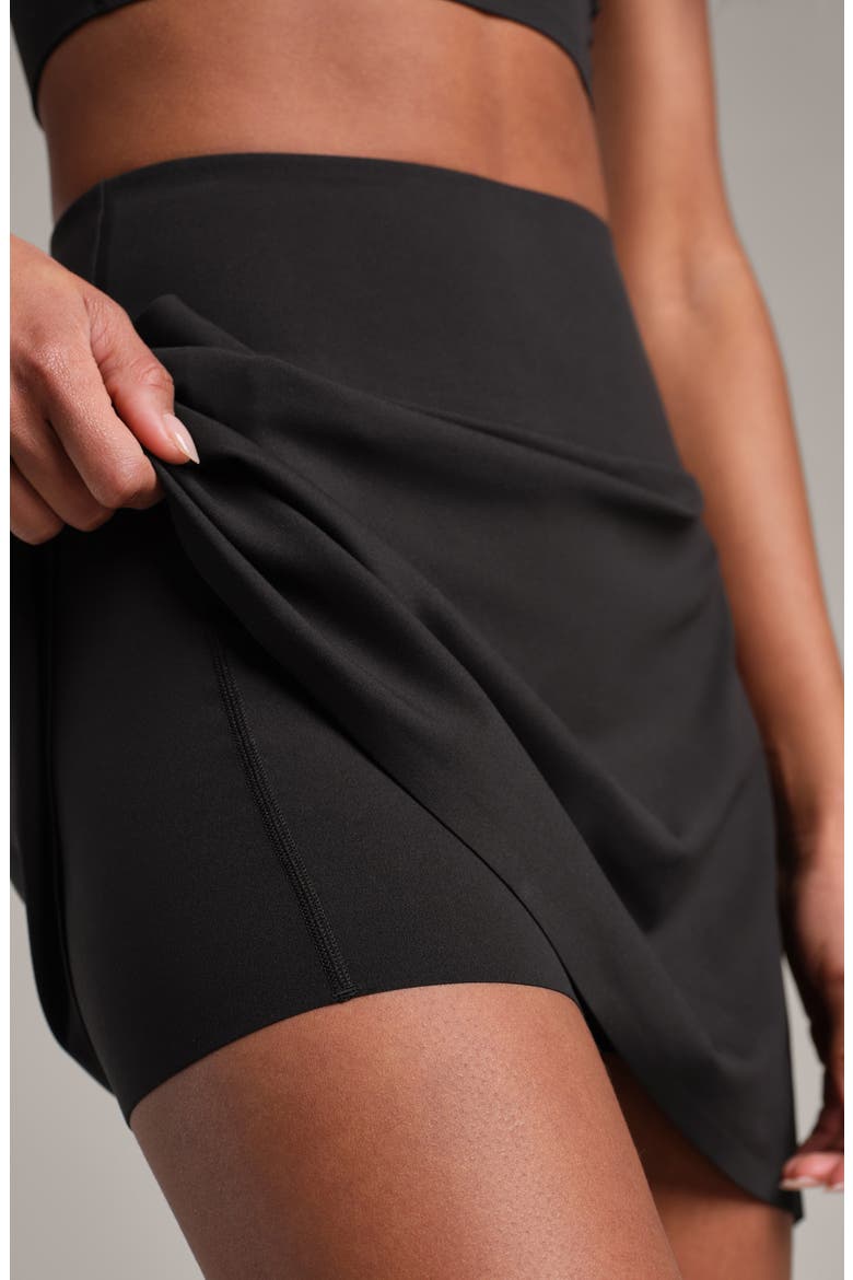 Course to Court 16-Inch Sport Skort, Alternate, color, BLACK